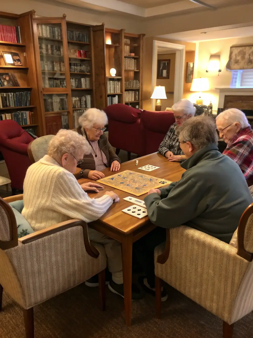 A heartwarming image of elderly individuals participating in a cultural exchange program, highlighting the intergenerational connections facilitated by APAPP.
